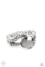 Load image into Gallery viewer, Blockbuster Boom Silver Rhinestone Ring