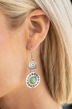 Load image into Gallery viewer, Ocean Orchard Green Earring Paparazzi Accessories