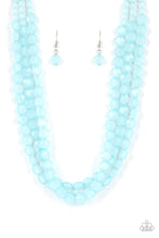 Load image into Gallery viewer, Boundless Bliss Blue Necklace Paparazzi Accessories
