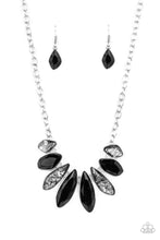 Load image into Gallery viewer, Crystallized Couture Black Necklace Paparazzi Accessories
