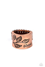 Load image into Gallery viewer, Blessed With Bling Copper Ring Paparazzi Accessories