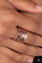Load image into Gallery viewer, Blessed With Bling Copper Ring Paparazzi Accessories