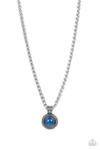 blue,short necklace,Pendant Dreams Blue Necklace
