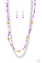 Load image into Gallery viewer, Happy Looks Good On You Purple Necklace Paparazzi Accessories