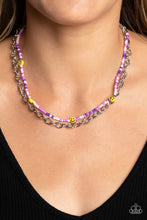 Load image into Gallery viewer, Happy Looks Good On You Purple Necklace Paparazzi Accessories