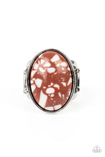 Load image into Gallery viewer, Majestic Marbling Brown Stone Ring Paparazzi Accessories