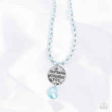 Load image into Gallery viewer, Priceless Plan Blue Necklace Paparazzi Accessories