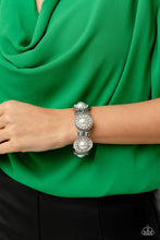Load image into Gallery viewer, Summer Serenade White Pearl Stretchy Bracelet Vivacious Bombshell Bling, LLC, Jenny and James Davison