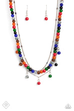 Load image into Gallery viewer, Bead All About It Red Necklace Paparazzi Accessories