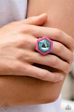 Changing Class Pink Rhinestone Ring Paparazzi Accessories
