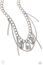 Load image into Gallery viewer, Against the LOCK Silver Necklace