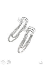 Load image into Gallery viewer, Unlocked Perfection Silver Ear Cuff Earrings