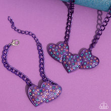Load image into Gallery viewer, Lovestruck Lineup - Purple Paparazzi Accessories