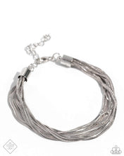 Load image into Gallery viewer, By a Show of STRANDS - Silver Paparazzi Accessories