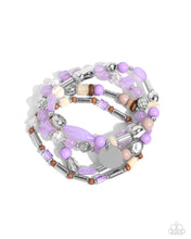 Load image into Gallery viewer, Cloudy Chic - Purple Paparazzi Accessories