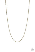 Load image into Gallery viewer, Covert Operation Brass Necklace Paparazzi Accessories