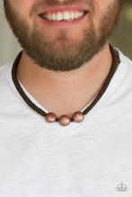Load image into Gallery viewer, Pedal to the Metal Copper Urban Necklace Paparazzi Accessories