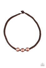 Load image into Gallery viewer, Pedal to the Metal Copper Urban Necklace Paparazzi Accessories