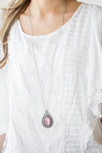 Load image into Gallery viewer, Total Tranquility Pink Moonstone Necklace Paparazzi Accessories