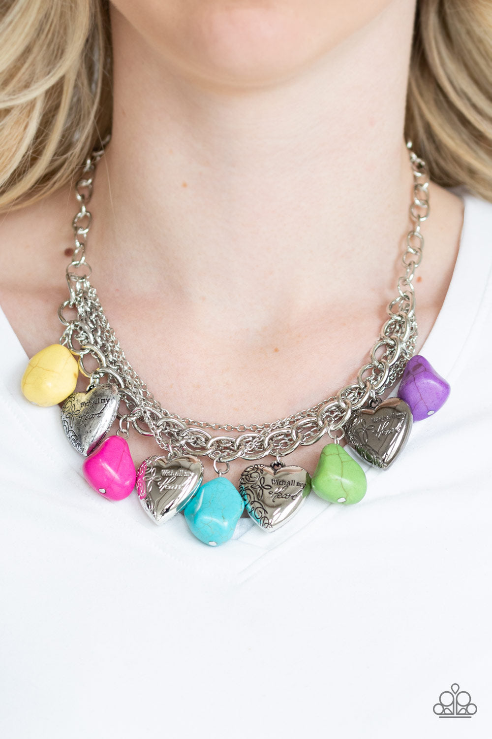 Change of Heart Multi Necklace Paparazzi Accessories