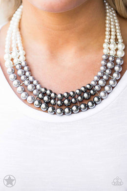 Lady In Waiting Pearl Necklace Paparazzi Accessories