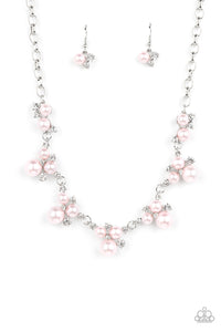 autopostr_pinterest_58290,pearls,pink,short necklace,Toast To Perfection Pink Pearl Necklace