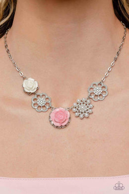 Tea Party Favors Pink Necklace Paparazzi Accessories
