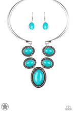 Load image into Gallery viewer, River Ride Blue Necklace Paparazzi Accessories