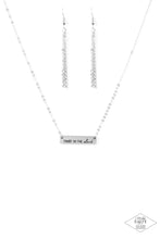 Load image into Gallery viewer, Trust In The Lord Silver Necklace Paparazzi Accessories