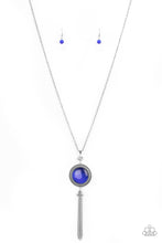 Load image into Gallery viewer, Serene Serendipity Blue Necklace Paparazzi Accessories