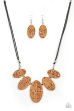 Load image into Gallery viewer, Nature&#39;s Finest Brown Necklace Paparazzi Accessories