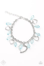 Load image into Gallery viewer, Tune My Heart Blue Bracelet Paparazzi Accessories