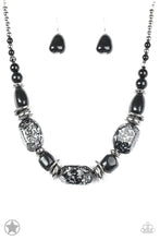 Load image into Gallery viewer, In Good Glazes Black Necklace Paparazzi Accessories