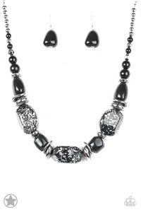 autopostr_pinterest_49916,black,short necklace,stone,In Good Glazes Black Necklace