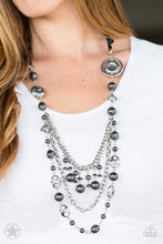 Load image into Gallery viewer, All The Trimmings Black Necklace Paparazzi Accessories