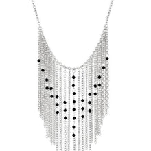 Load image into Gallery viewer, First Class Fringe Black Necklace Paparazzi Accessories