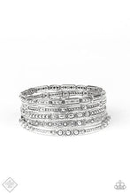 Load image into Gallery viewer, Tribal Tycoon Silver Bangle Bracelet Paparazzi Accessories