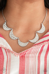 Short Necklace,Silver,Lunar Lights Silver Necklace