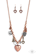 Load image into Gallery viewer, Heart Of Wisdom - Multi Heart Necklace Paparazzi Accessories