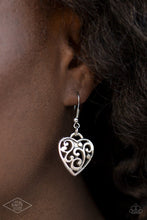 Load image into Gallery viewer, FILIGREE Your Heart With Love - Silver Necklace Paparazzi Accessories