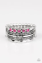 Load image into Gallery viewer, Drink It In Pink Ring Paparazzi Accessories