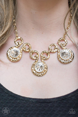 Hypnotized Gold Necklace Paparazzi Accessories