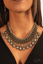 Load image into Gallery viewer, Revolution Brass Zi Collection Necklace Paparazzi Accessories