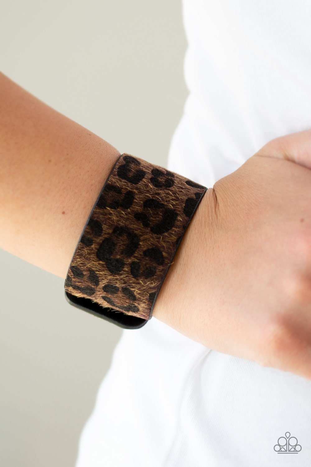 Cheetah Cabana Brown Bracelet Paparazzi Accessories