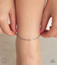 Load image into Gallery viewer, Sun-Kissed Radiance Silver Anklet Paparazzi Accessories