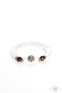 brown,stretchy,Tiger's Eye,urban,The Lions Share - Brown Tiger's Eye Stretchy Bracelet
