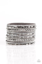Load image into Gallery viewer, Wham Bam Glam Silver Bracelet Paparazzi Accessories