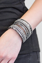 Load image into Gallery viewer, Wham Bam Glam Silver Bracelet Paparazzi Accessories