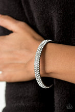 Load image into Gallery viewer, Ballroom Bling Black Bracelet Paparazzi Accessories