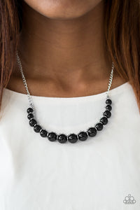 autopostr_pinterest_49916,black,short necklace,silver,The Fashion Show Must Go On! Black Necklace